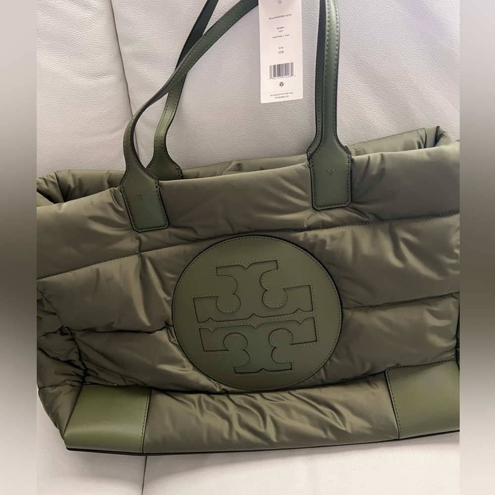 Tory Burch puffer tote